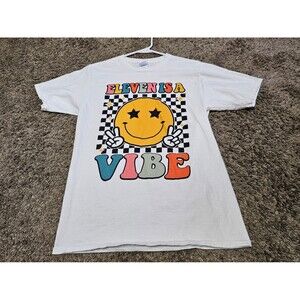 11 is a Vibe Birthday girl shirt size adult small